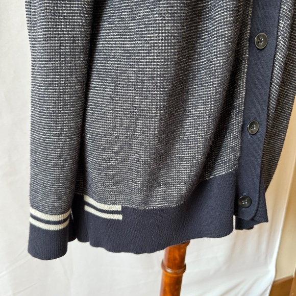 ATM ANTHONY THOMAS MELILLO SCHOOLBOY CARDIGAN SWEATER GRANDPACORE CASHMERE BLD L - Picture 7 of 12